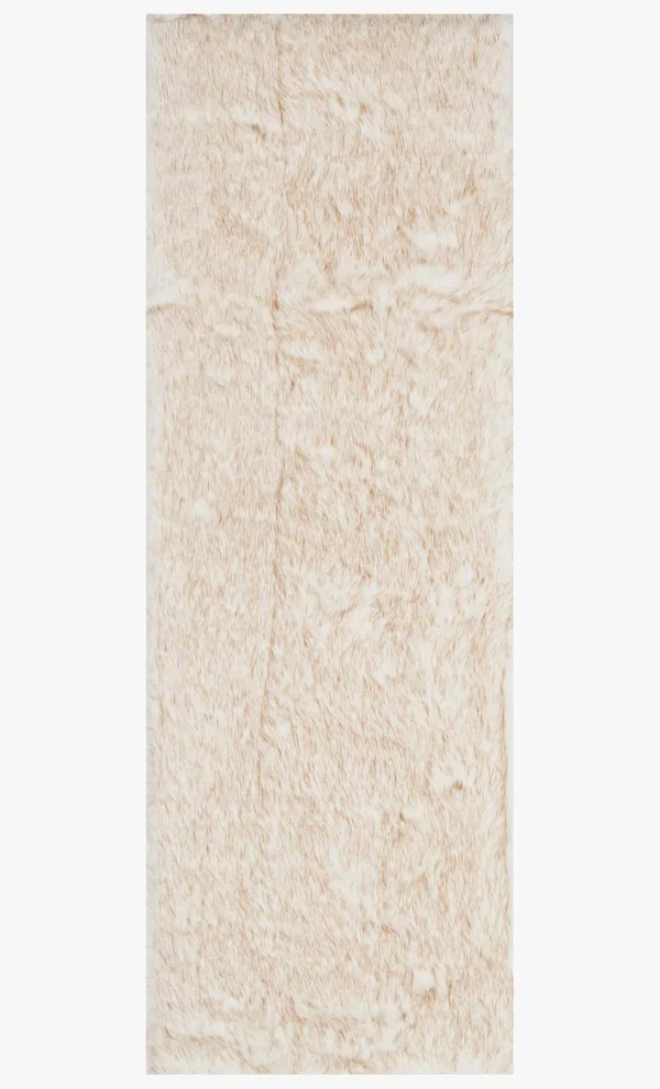 Loloi Finley FN-01 2&6x22 x 7&6x22 Ivory - Beige Rug