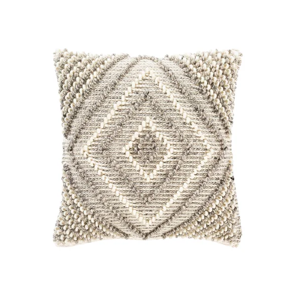 Decor 140 Archer Throw Pillow, White, 18x18