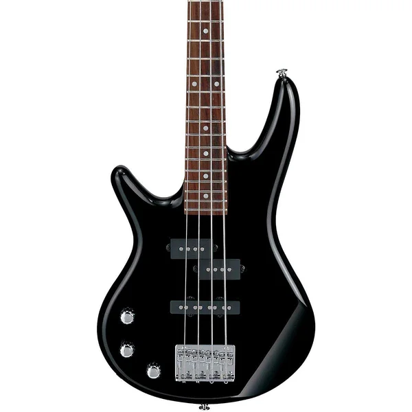 Ibanez GSRM20L Mikro Left-Handed 4-String Short Scale Bass Guitar, Black