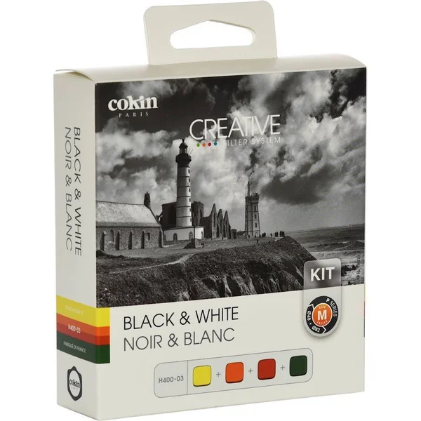 Cokin P Series Black and White Filter Kit H400-03, 84 x 84 x 1.6mm
