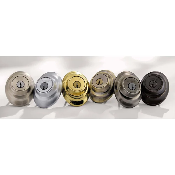 Kwikset - Dakota Handleset, Single Cylinder, Satin Nickel, 687DA 15