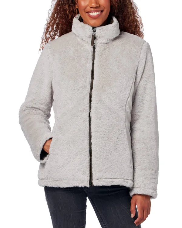 Plus Size Free Country Cloud Lite Reversible Jacket 2x Berry