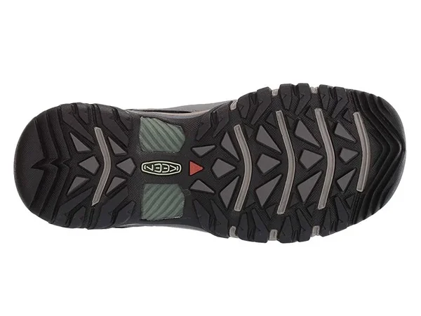 Keen Women's Targhee III Waterproof Shoe - 11 - Bleacher, Duck Green