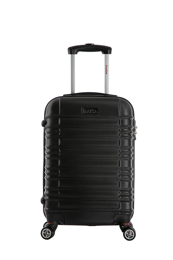 Inusa New York Lightweight Hardside Spinner 20 inch Carry-On, Black
