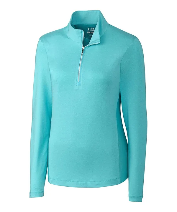 Cutter & Buck Women's Madeline Half Zip Mock - Lck08651 - Size: XS, Quench