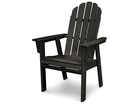 POLYWOOD Vineyard Adirondack Dining Chair - Lime, 20.5" x 16.63" x 16"