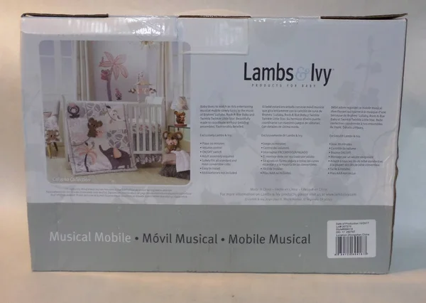 Lambs & Ivy Calypso Koala & Elephant Musical Mobile