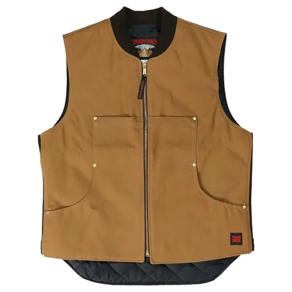 Tough Duck Adult Quilt Lined Vest Black 3XL