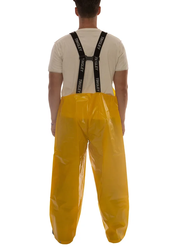 Tingley O22047 Rain Bib Overall, 3XL, Yellow, Unisex