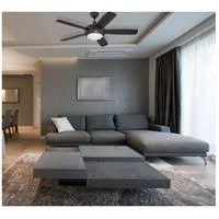 Craftmade HE52OBG5-WG-LED 52x22 Helios Ceiling Fan