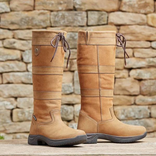 Dark Brown Dublin River Boots III - Wide