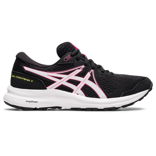 Asics Women's GEL-Contend 7 Running Shoes - Black/Hot Pink