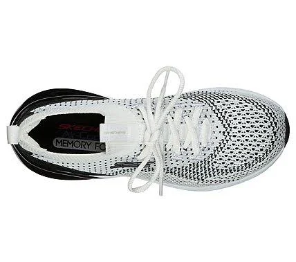 Skechers Women's Skech-Air Stratus Athletic Shoes White/Black 10.0