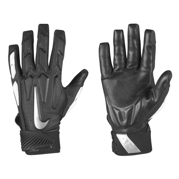 Nike Adult D-Tack 6.0 Lineman Gloves, XXL, Black