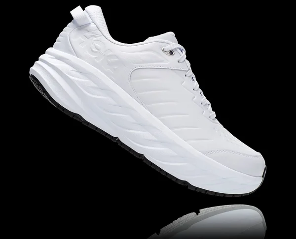 Hoka One One, Bondi SR, Men's White/White, 9