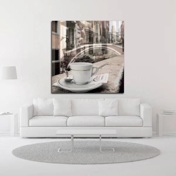 Cafe in Venezia #1 by Alan Blaustein, Print on Canvas, Ready to Hang