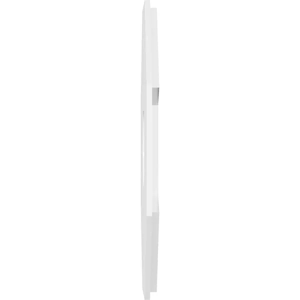 22 inchod x 6 inchid x 7 1/2 inchc x 1 inchp Logan Architectural Grade PVC Contemporary Ceiling Medallion, Two Piece