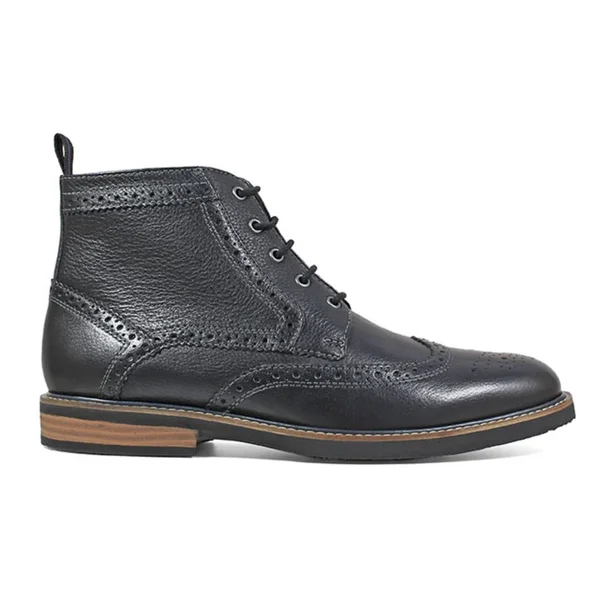 Men's Nunn Bush Odell Wingtip Chukka Boot - Size: 10, Black