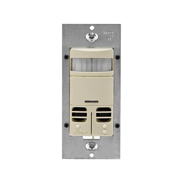 Leviton OSSMD-MDI Dual Relay, Wall Occupancy Sensor, Ivory