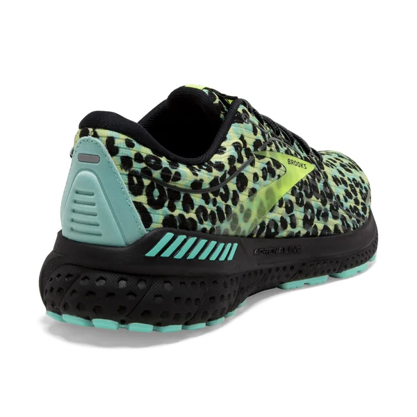 Brooks Women's Adrenaline GTS 21 Ocean/Black/Nightlife, 6, B