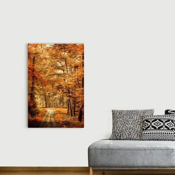 Autumn Secret - Canvas Wall Art, 32x48, Great Big Canvas