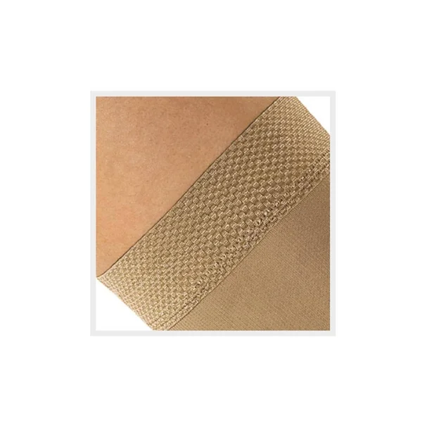 Marilyn CCL2 Open Toe Open Toe Compression Thigh Highs - M, Morel