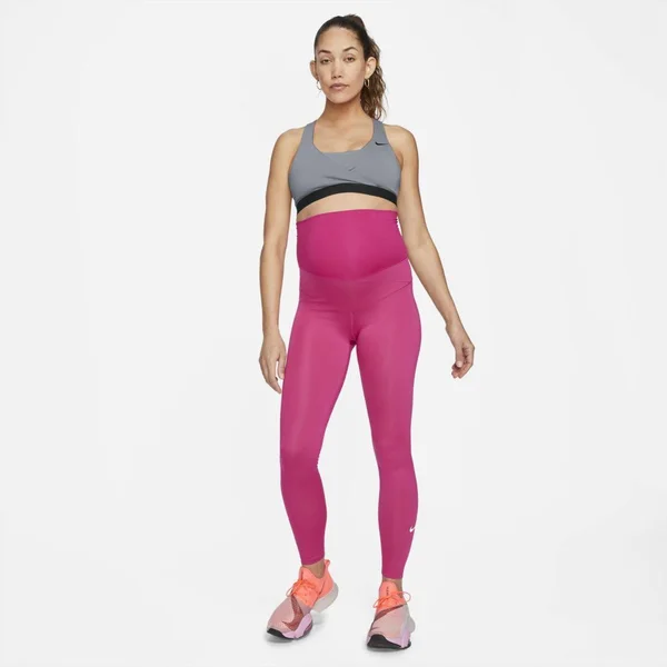 Nike One (M) Women's Leggings (Maternity) in Red, Size: Large, CQ9293-615