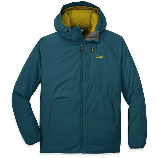 Outdoor Research Men's Refuge Hooded Jacket - Small - Prussian Blue