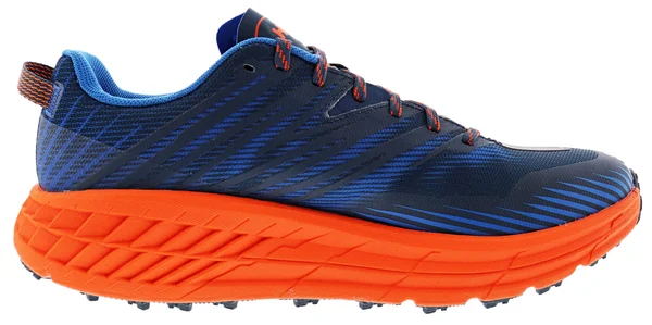 Hoka One One Men's Speedgoat (Wide) 4 Dark Gull Grey-Anthracite, 12