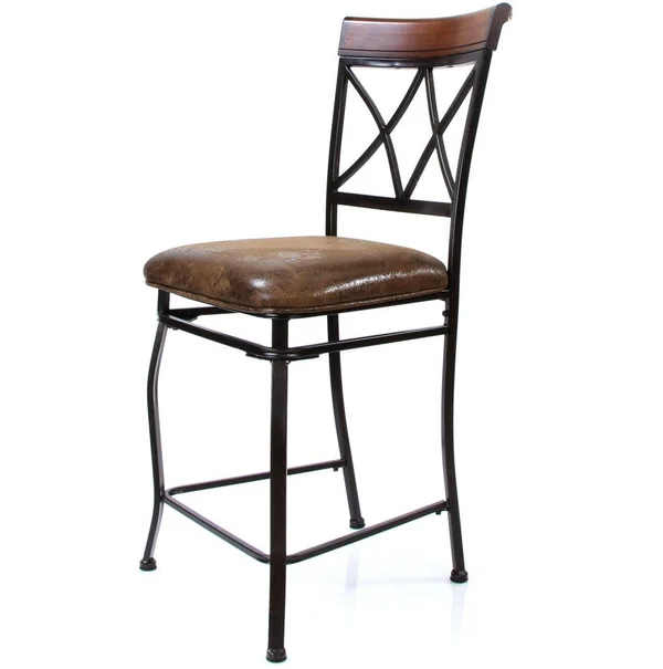 Acme Tavio Black Counter Height Chair [Set of 2]