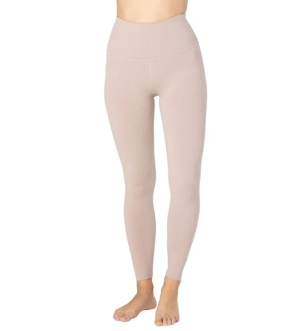 Beyond Yoga Women's Caught in the Midi High Waisted Leggings - Desert Suede X-Large, Spandex