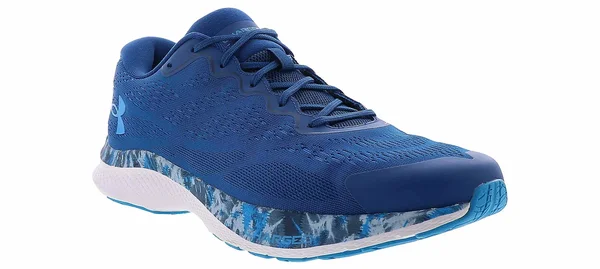 Under Armour Men's Charged Bandit 6 Camo Running Shoes - Blue, 14