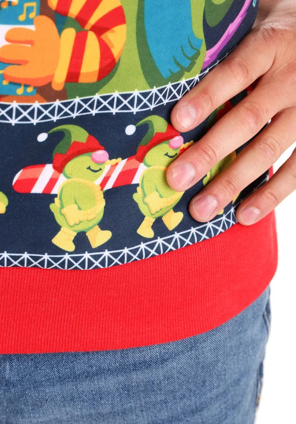 Adult Fraggle Rock Sublimated Ugly Christmas Sweater