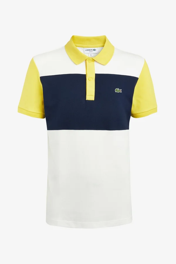 Lacoste Men's Stretch Colorblock Polo Shirt - 4XL - 9