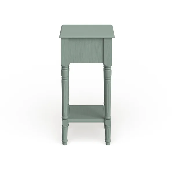 Decor Therapy Square Accent Table - Red, 14 x 14 x 28 in