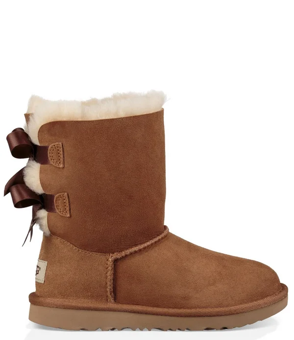 Ugg Bailey Bow II Toddler Pink Azalea, Icelandic Blue