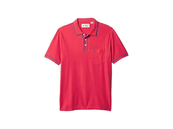Original Penguin The Earl Polo Men's Clothing Cardinal : SM