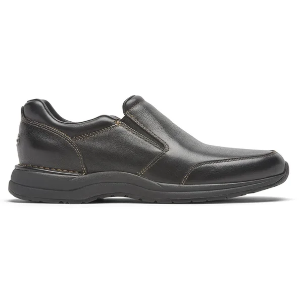 Rockport Edge Hill II Double Gore - Mens 8 Black Slip on W