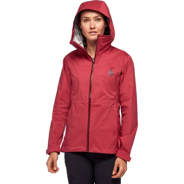 Black Diamond Stormline Stretch Rain Shell - Women's Wild Rose - Xs