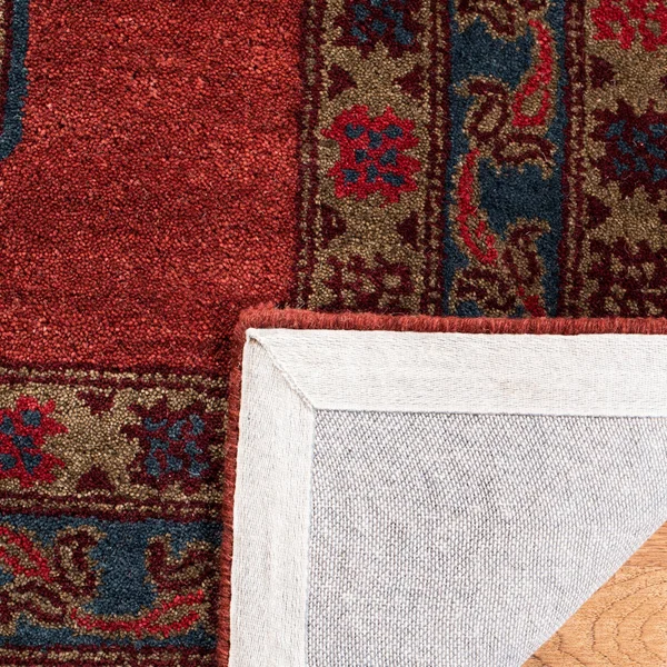 Safavieh Handmade Heritage Kali Traditional Oriental Wool Rug - 2&3x22 x 6& Runner - Red
