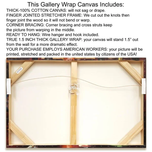 Tangletown Fine Art 'Snow Drifters' Print on Canvas - Brown