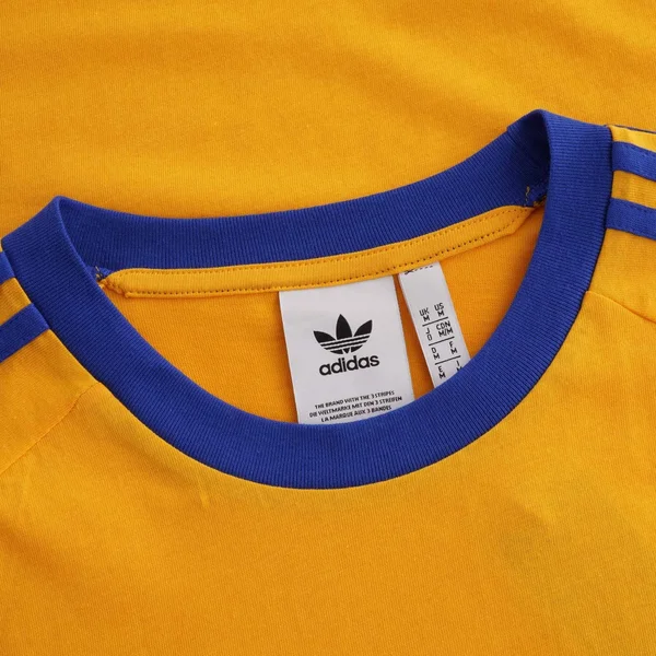 Adidas Originals 3 Stripes T-Shirt - Gold, GE6233-3 Color: Gold, Siz