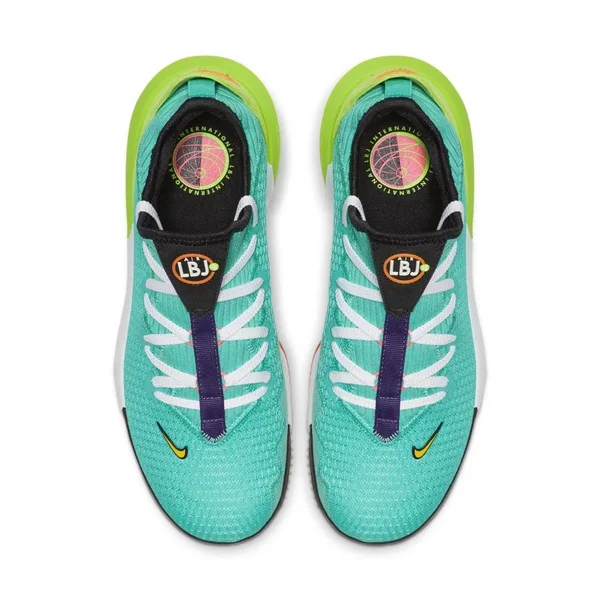 Nike Lebron 16 Low Basketball Shoes in Green - Size: 7.5, CI2668-301