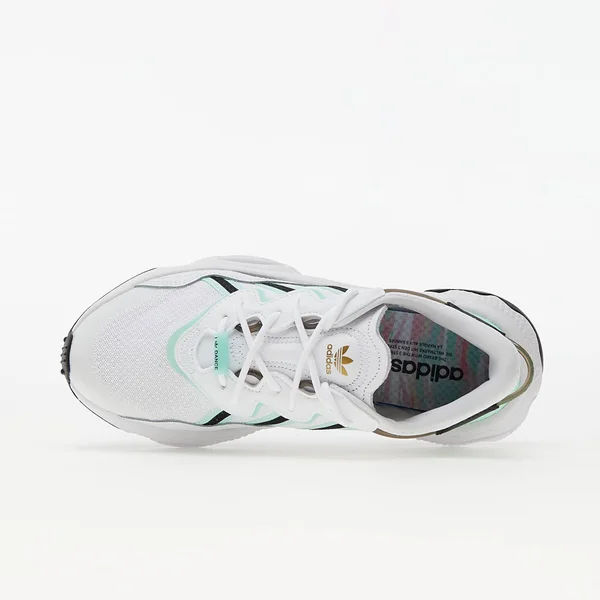 Adidas Wmns Ozweego Footwear White Frozen Green - Size 8 Women