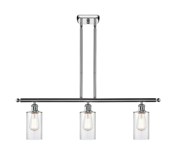 Innovations Lighting 516-3I-PC-G802 Clymer - 3 Light Island Polished