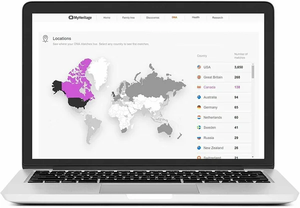 MyHeritage DNA Test Kit Ancestry & Ethnicity Genetic Testing