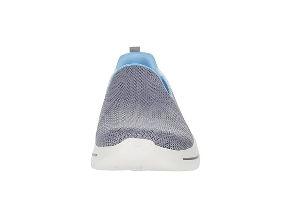 Women's Skechers GOwalk Arch Fit Grateful Slip on Sneaker - Adult, Size: 5, Gray/Blue