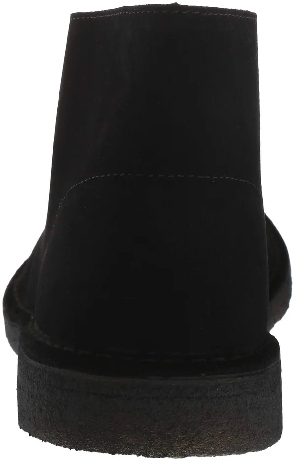 Clarks Desert Boot - Men's Black Suede, 11.5
