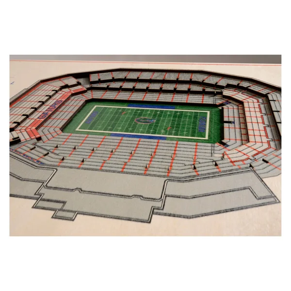 Florida Gators 5 Layer StadiumViews 3D Wall Art