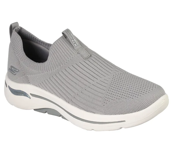 Women's Skechers GOwalk Arch Fit Iconic Slip-On - Size: 6, Gray